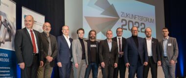Abgebildet sind die Organisatoren des Zukunftsforums