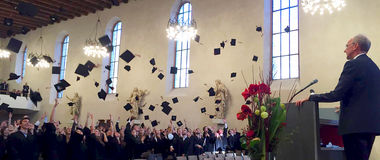 Graduierungsfeier Wirtschaft